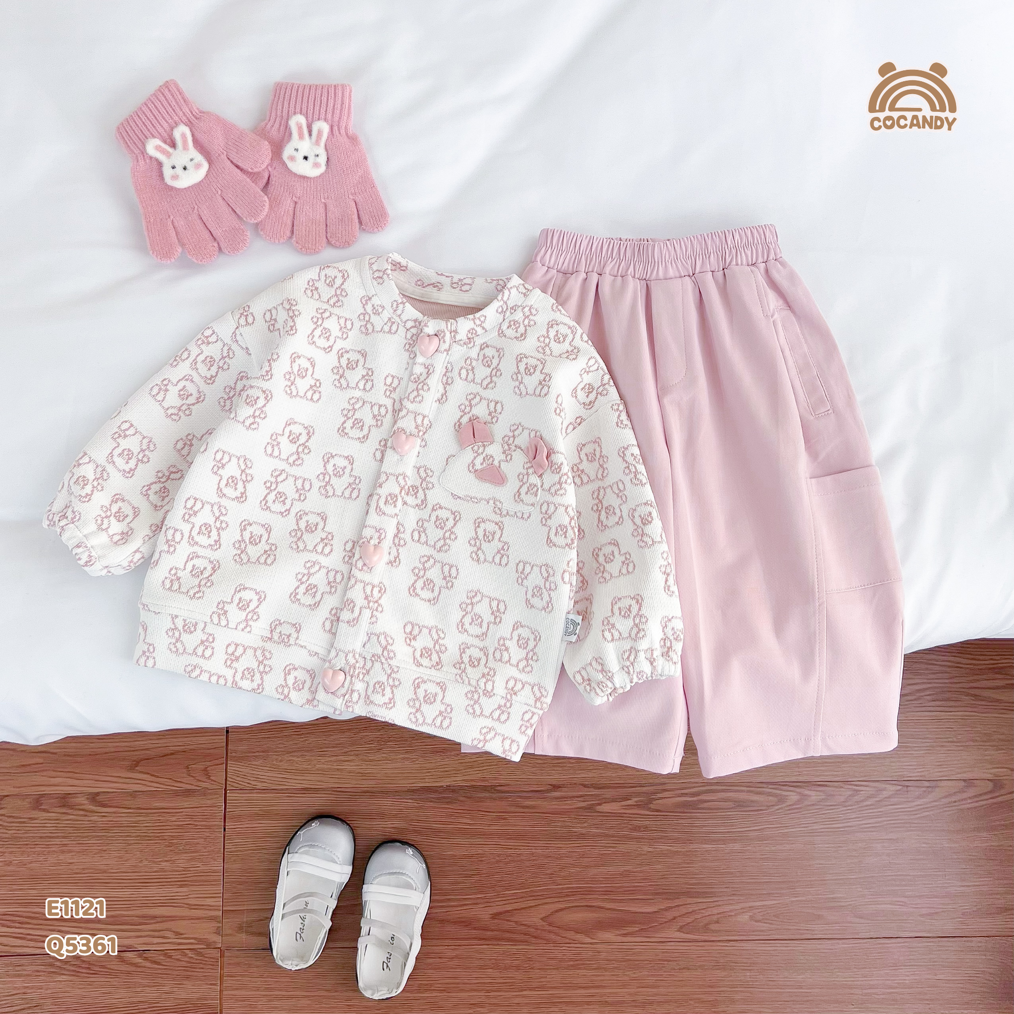 Quần dài kaki HỒNG ống bom li dọc_thumbnail_8
