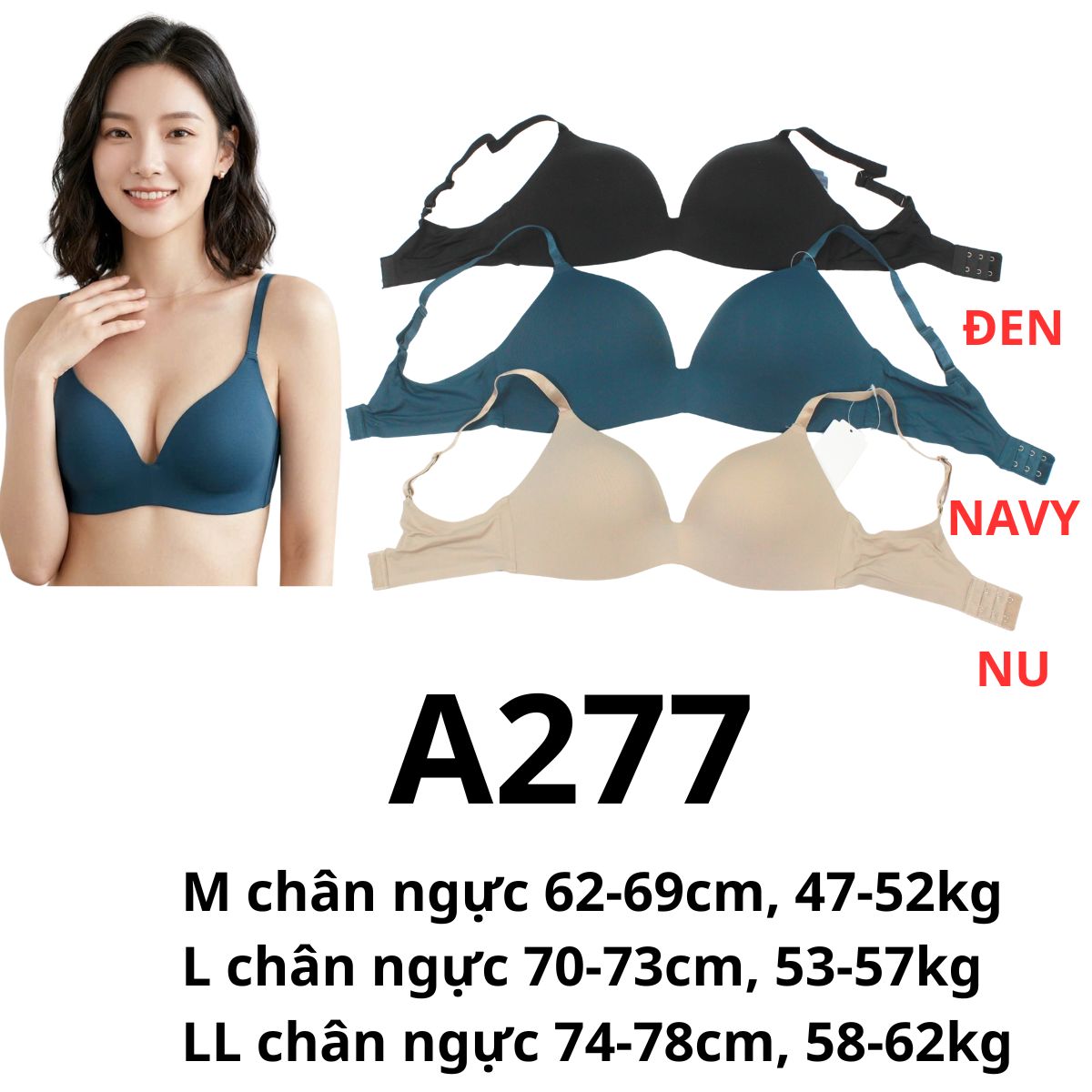 A277 - Áo bra không gọng