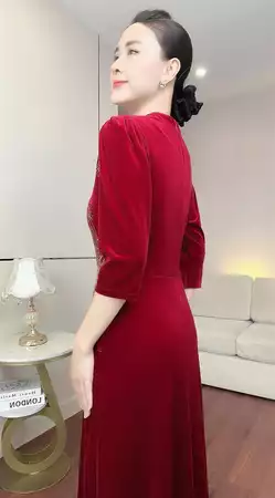 Đầm dáng dài thanh lịch T834