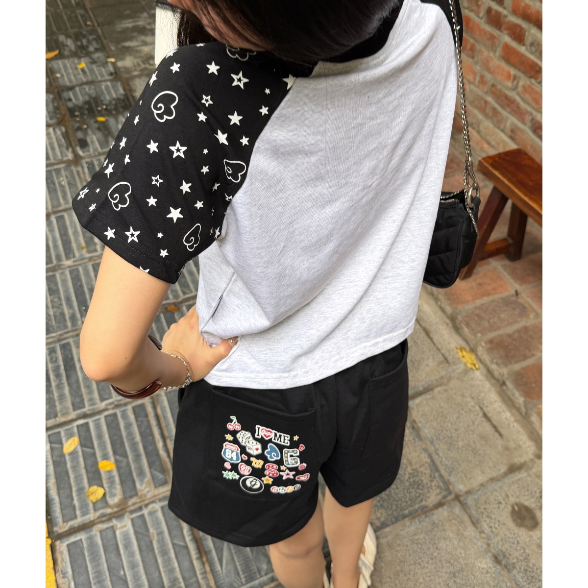 Quần Short Nỉ 𝙂𝙐𝙋𝙊 𝙋𝙡𝙖𝙮𝙙𝙖𝙩𝙚 Baggy Short Chất Nỉ Chân Cua 450gsm Form Rộng - QSN01_thumbnail_5