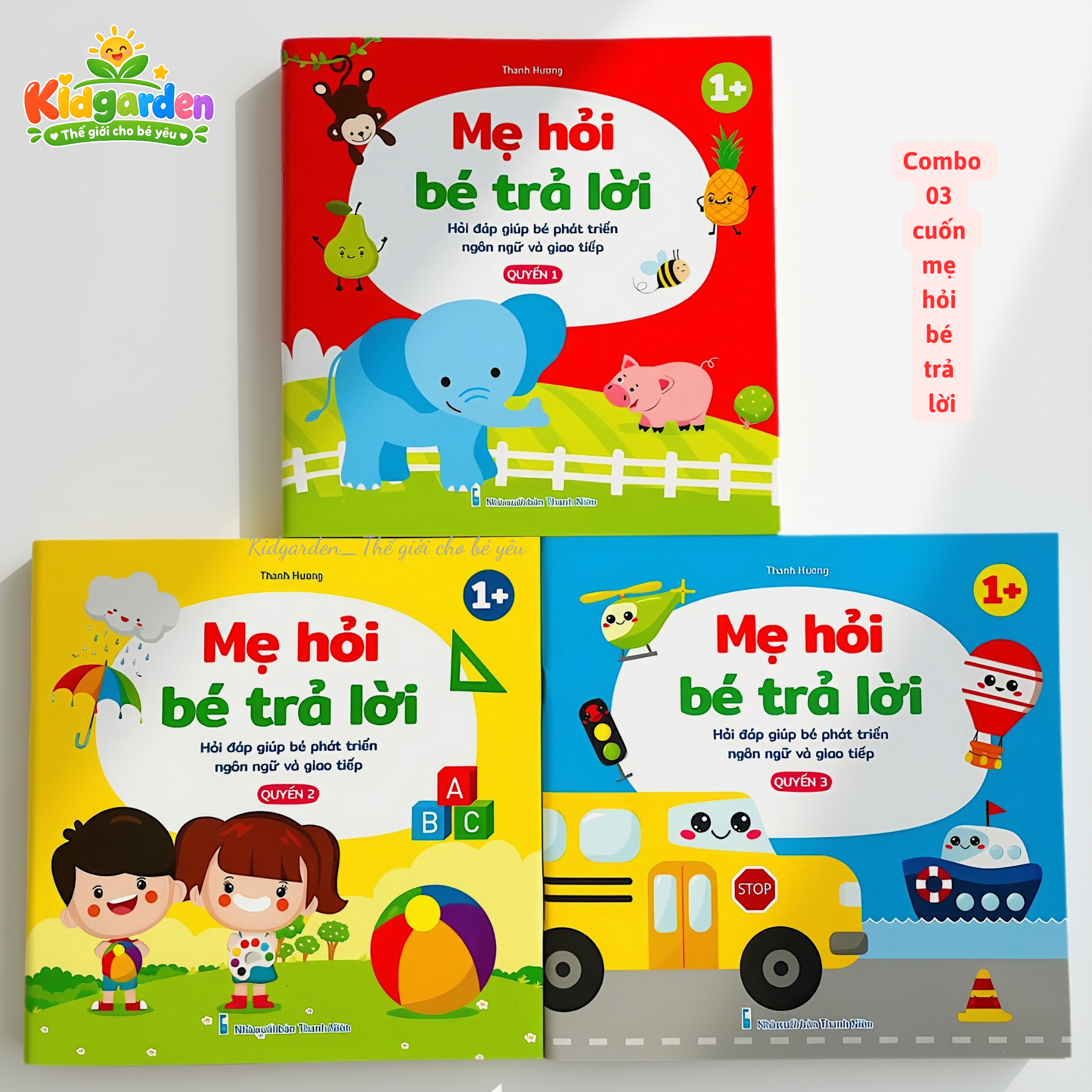 Combo 3 cuốn Mẹ hỏi bé trải lời