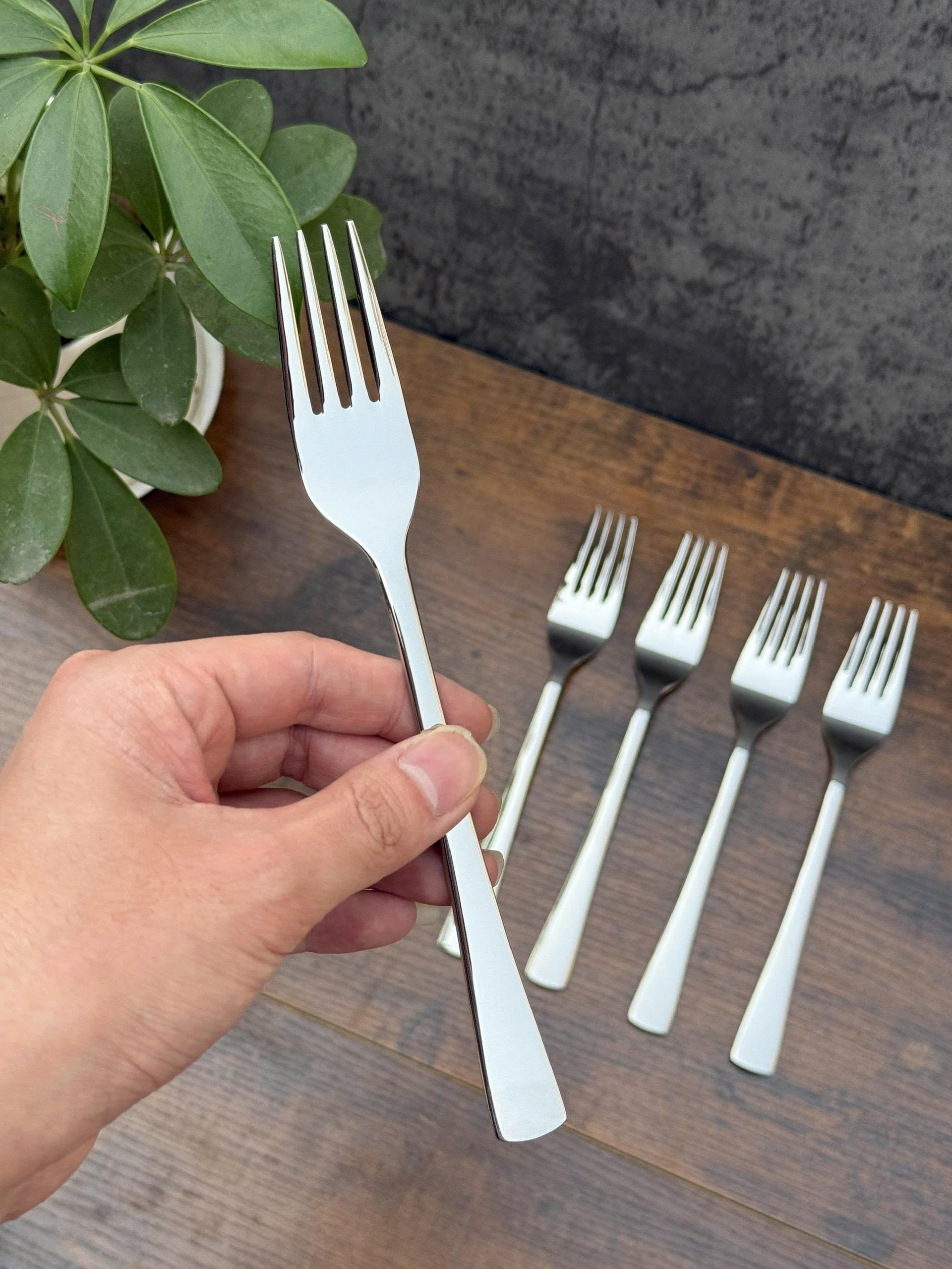 Set 5 Nĩa Inox Cao Cấp Solex 20cm