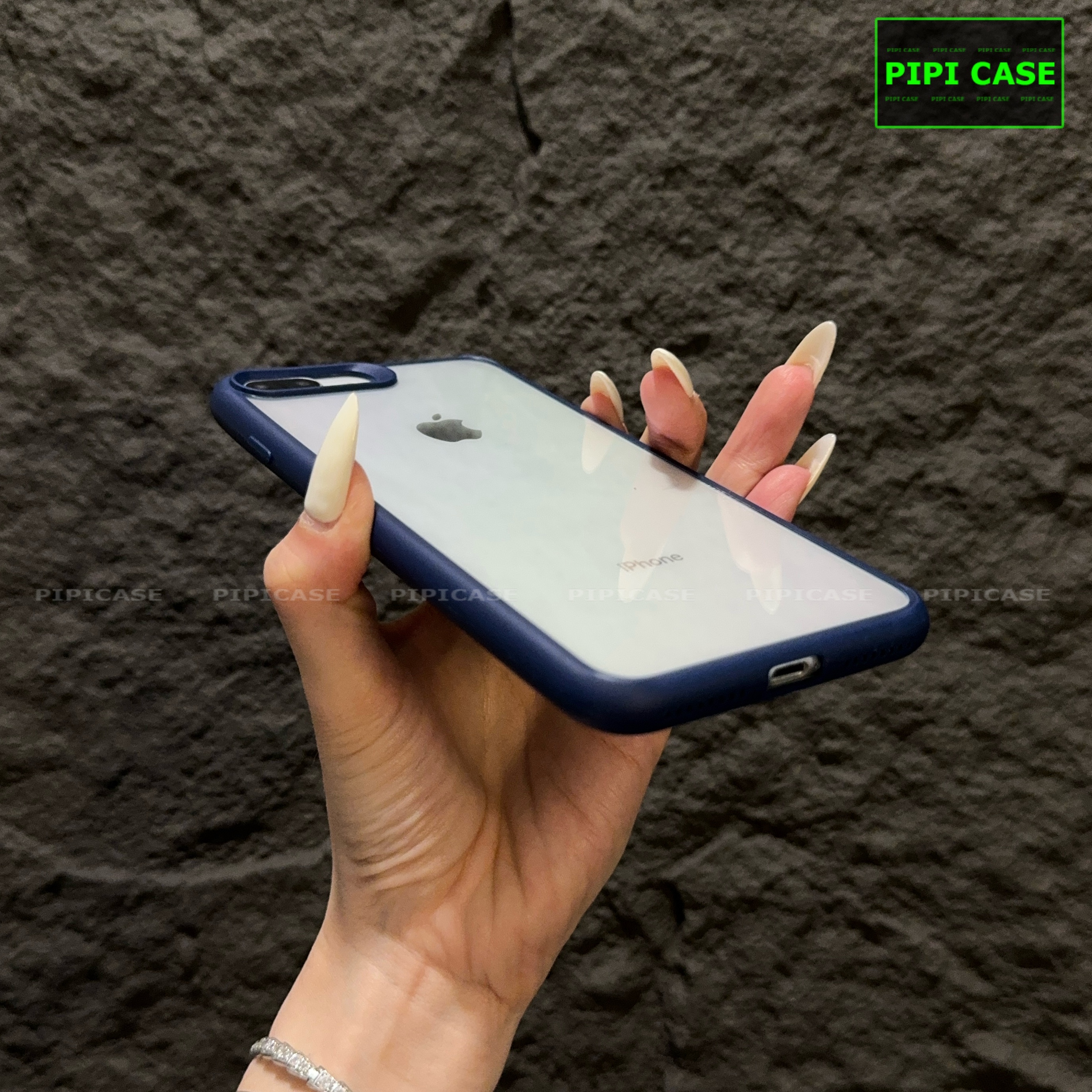 Ốp Lưng iPhone 7 Plus / 8 Plus - Liberty - Xanh Dương_thumbnail_2