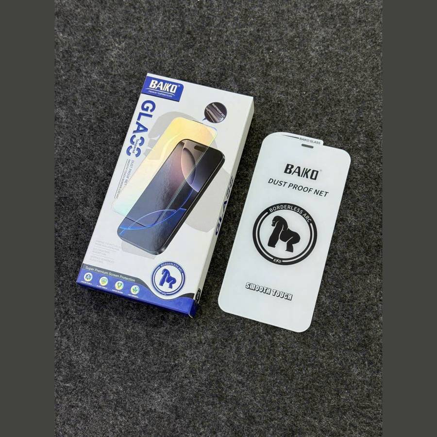 Kính Cường Lực Baiko Full Màn Không Viền Cho iPhone Đủ Dòng