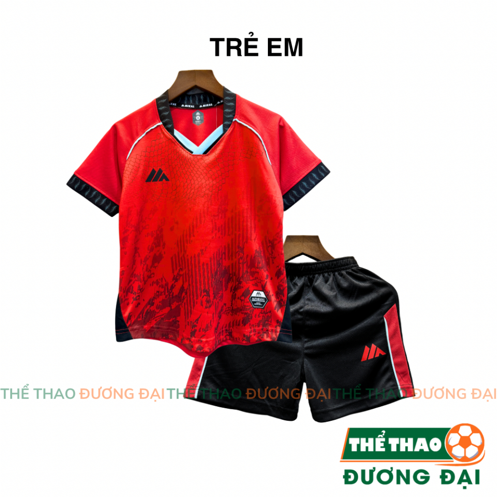 Quần Áo Bóng Đá Mikal Trẻ Em Dễ Thương Thun Mè Đồ Đá Banh Cho Bé Thể Thao Đương Đại_thumbnail_12