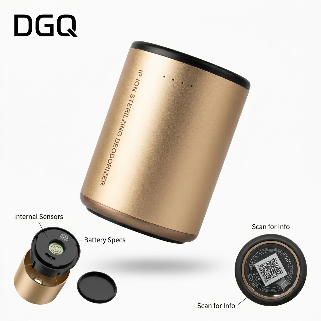 Máy Khử Mùi & Diệt Khuẩn Pin Sạc DGQ D2_thumbnail_5