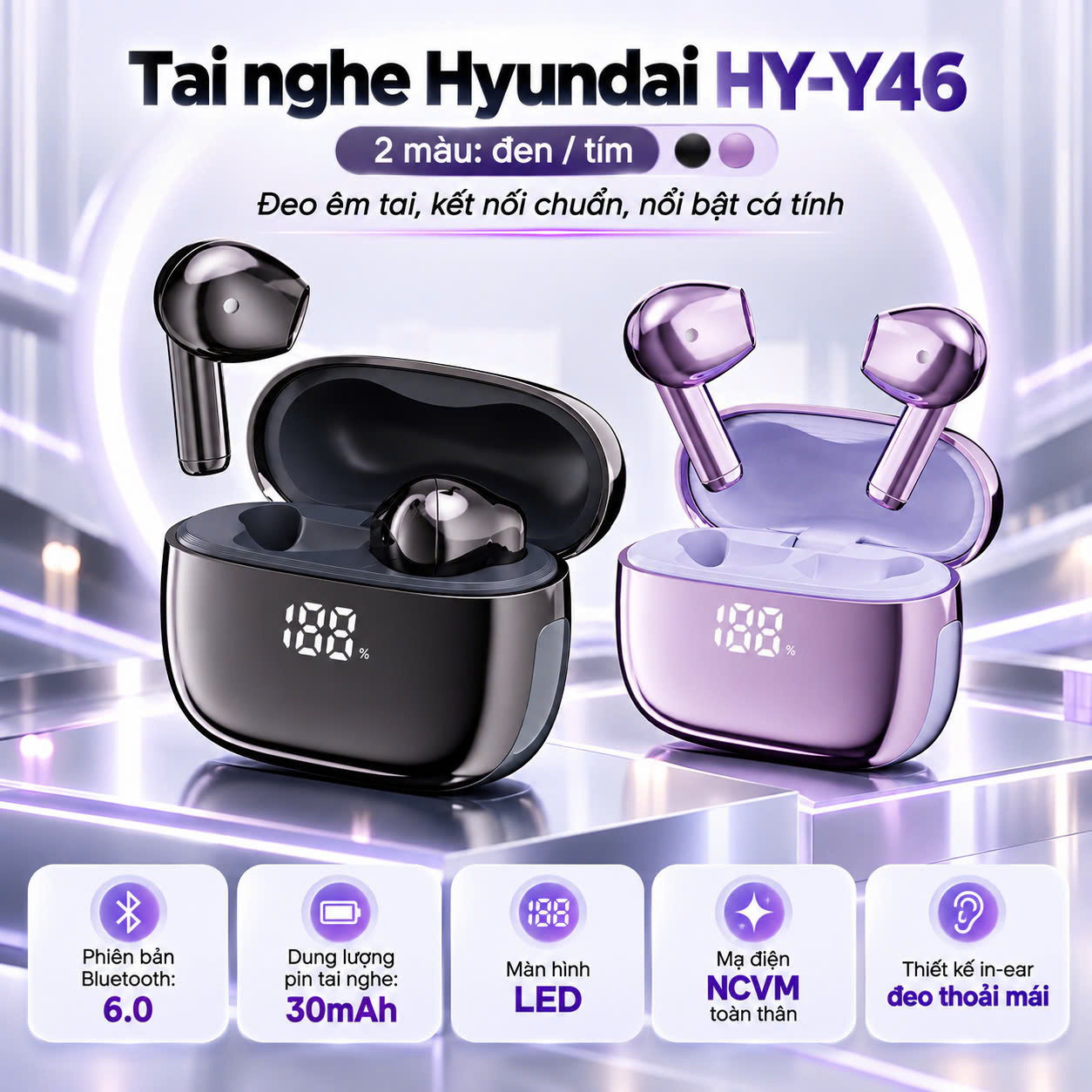 TAI NGHE HUYUNDAI HY-Y46
