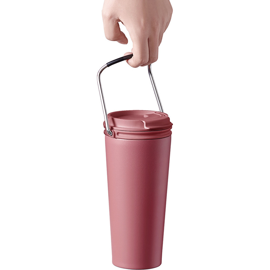 Bình giữ nhiệt LocknLock Bucket Tumbler - Màu hồng đậm LHC4269DPIK