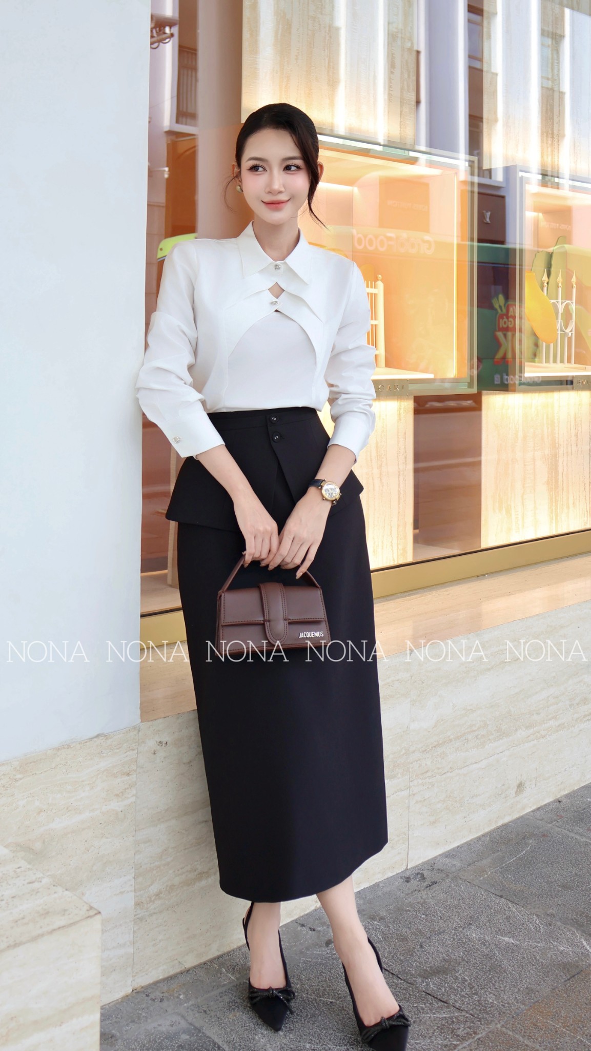 Váy Cạp Cao Phối Vạt Layer Peplum-V696_thumbnail_4