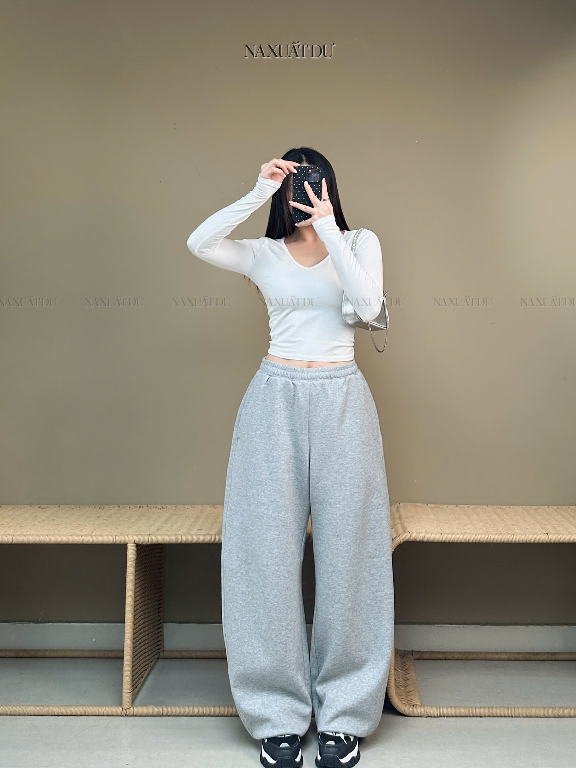 Quần nỉ suông UNISEX - Q327_thumbnail_4