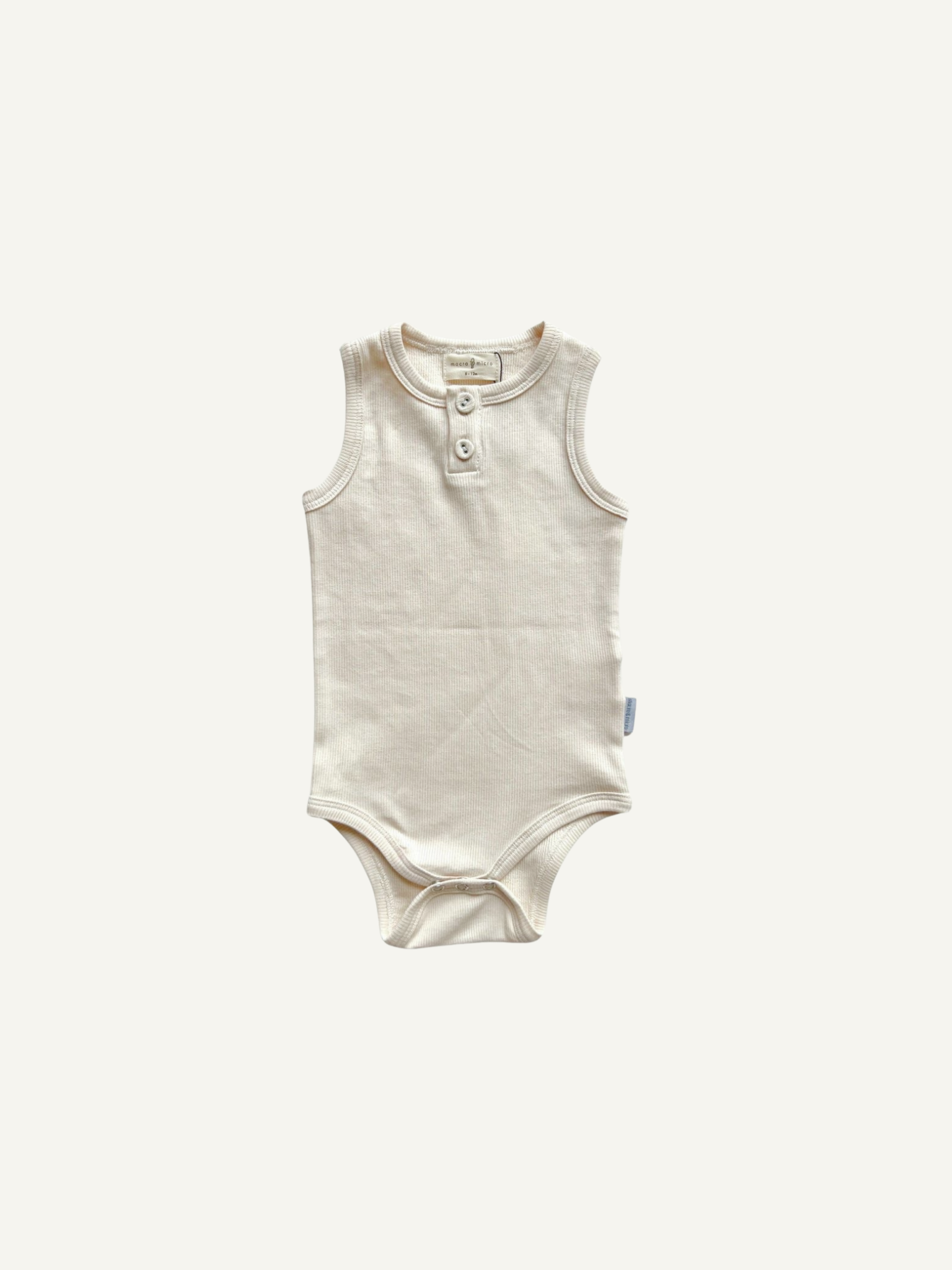 Summer Singlet Rib Bodysuit (Thun Tăm)