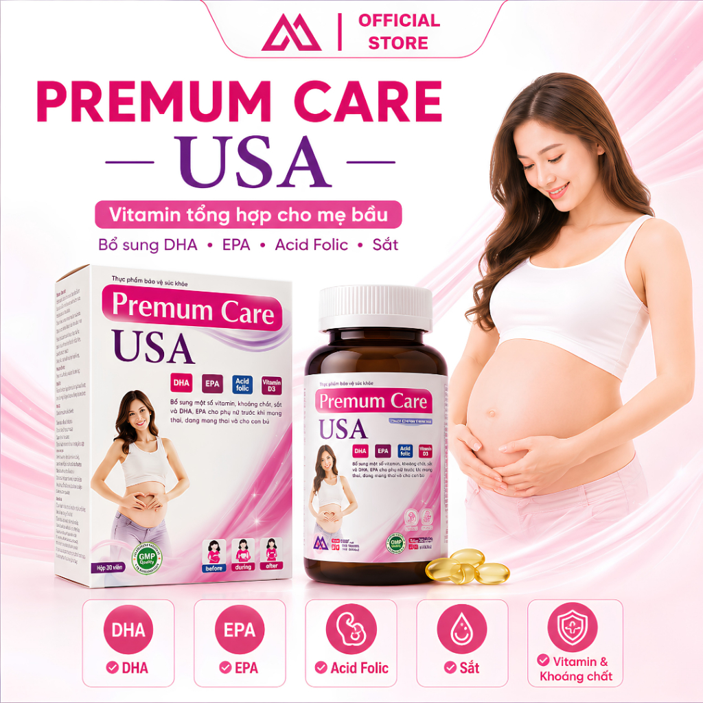 Thực phẩm bảo vệ sức khỏe PREMUM CARE USA
