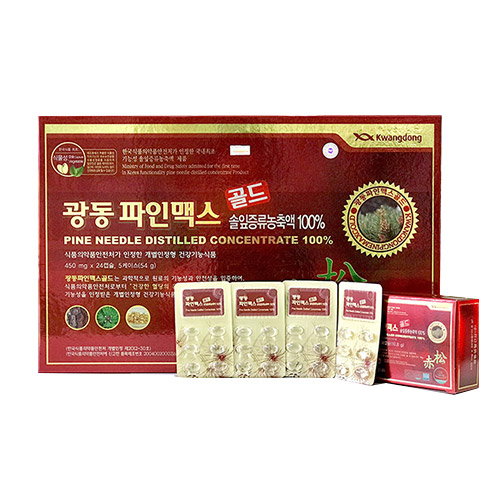 Tinh Dầu Thông Đỏ Kwangdong 120 Viên_thumbnail_1