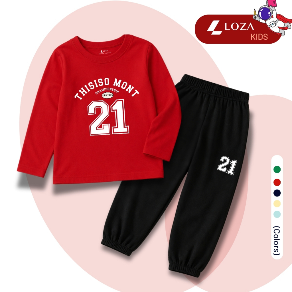 Set bộ Thu - Đông chất liệu cotton cho bé trai, bé gái in số 21 - Loza BW740_thumbnail_2