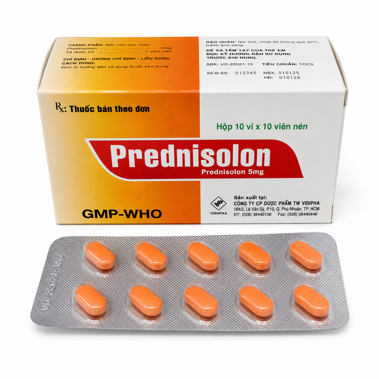 Prednisolon Vĩ (H/100V) - COP