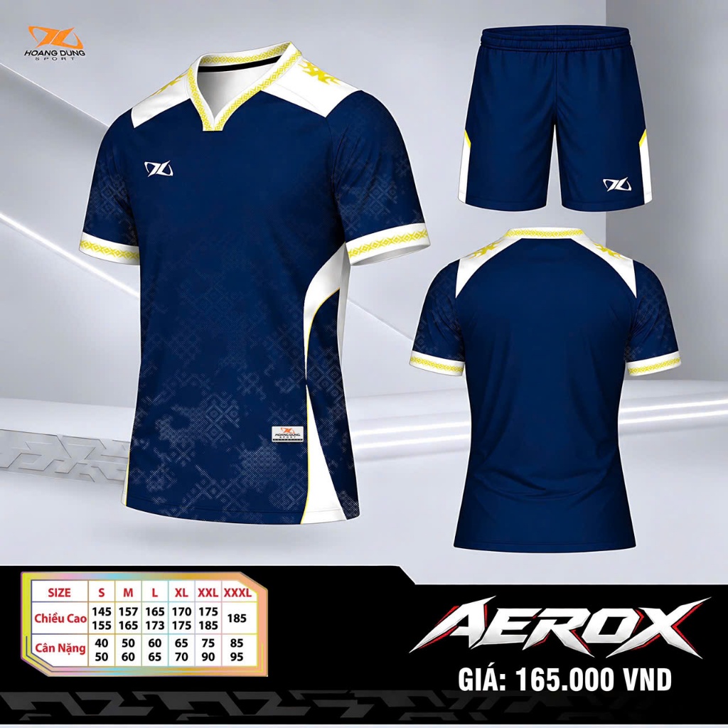 BST Quần Áo Bóng Đá HD AEROX Thun Mè S-Comf Thoáng Khí Thể Thao Đương Đại_thumbnail_1