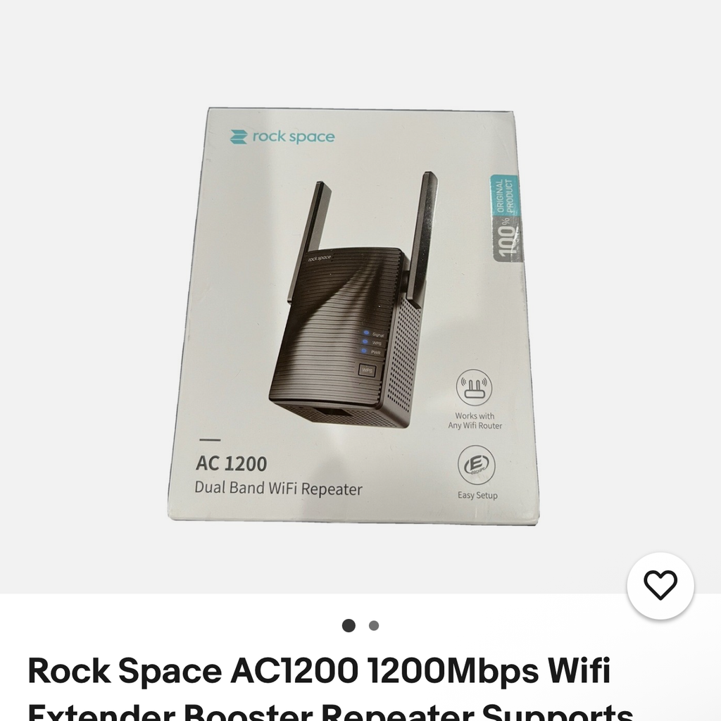 Bộ Kích Sóng Wifi Rock Space AC1200 –  2 Ăng Ten, Băng Tần Kép, Xuyên Tường_thumbnail_4