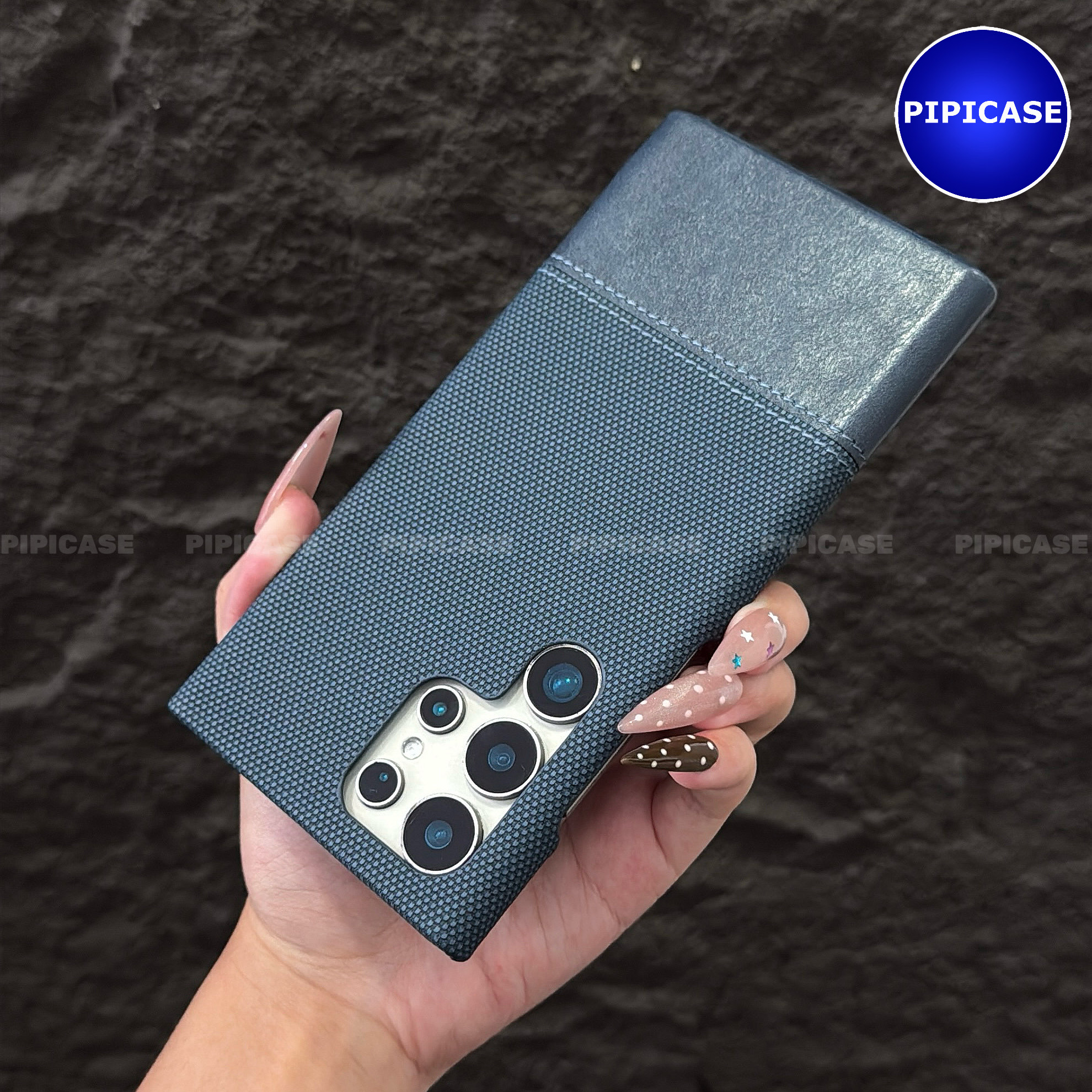 Ốp Lưng Samsung S24 Ultra 5G - Lechi - Xanh Dương_thumbnail_4