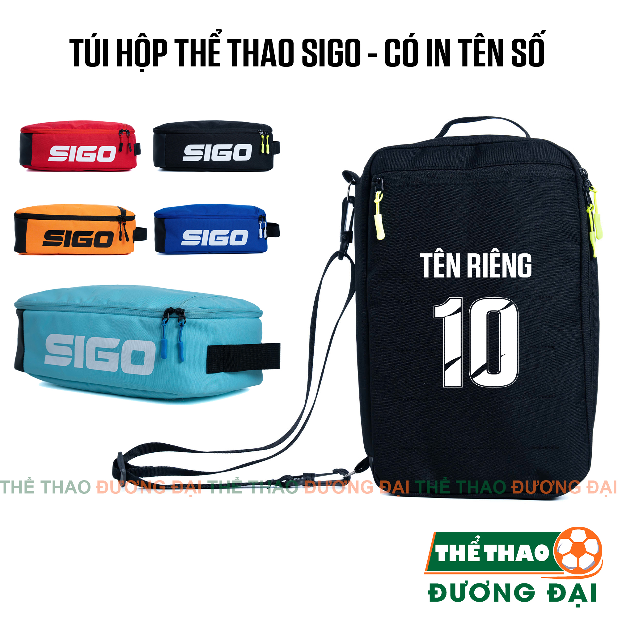 Túi Đựng Giày Hộp Sigo SG01 Kiểu Dáng Năng Động Chống Nước Nhẹ Thể Thao Đương Đại