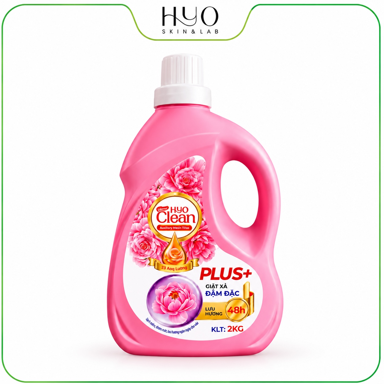 NƯỚC GIẶT HYO CLEAN HƯƠNG NƯỚC HOA - HYO SKIN & LAB - 2 LÍT