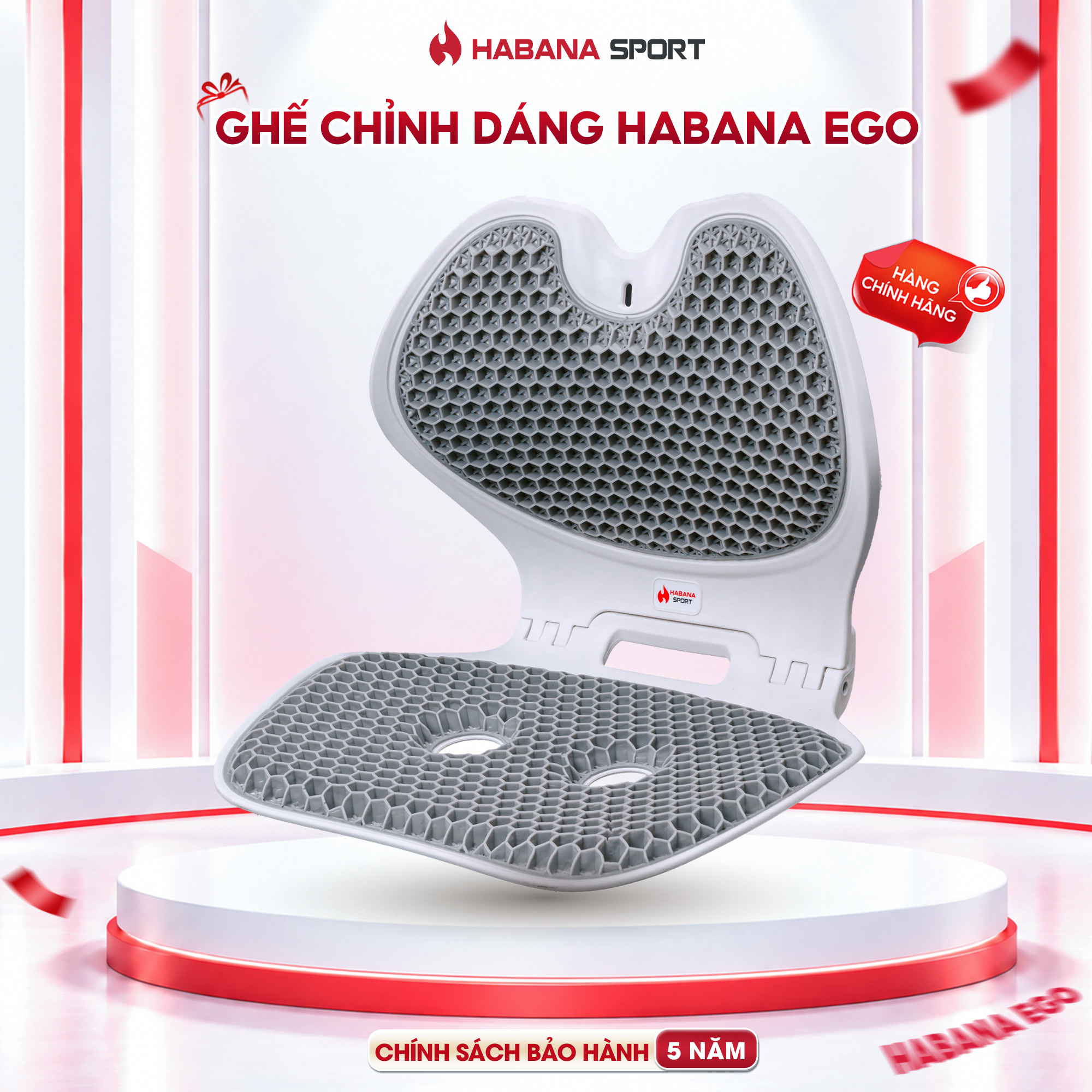 Ghế giảm đau lưng chống gù Habana Sport Chính Hãng