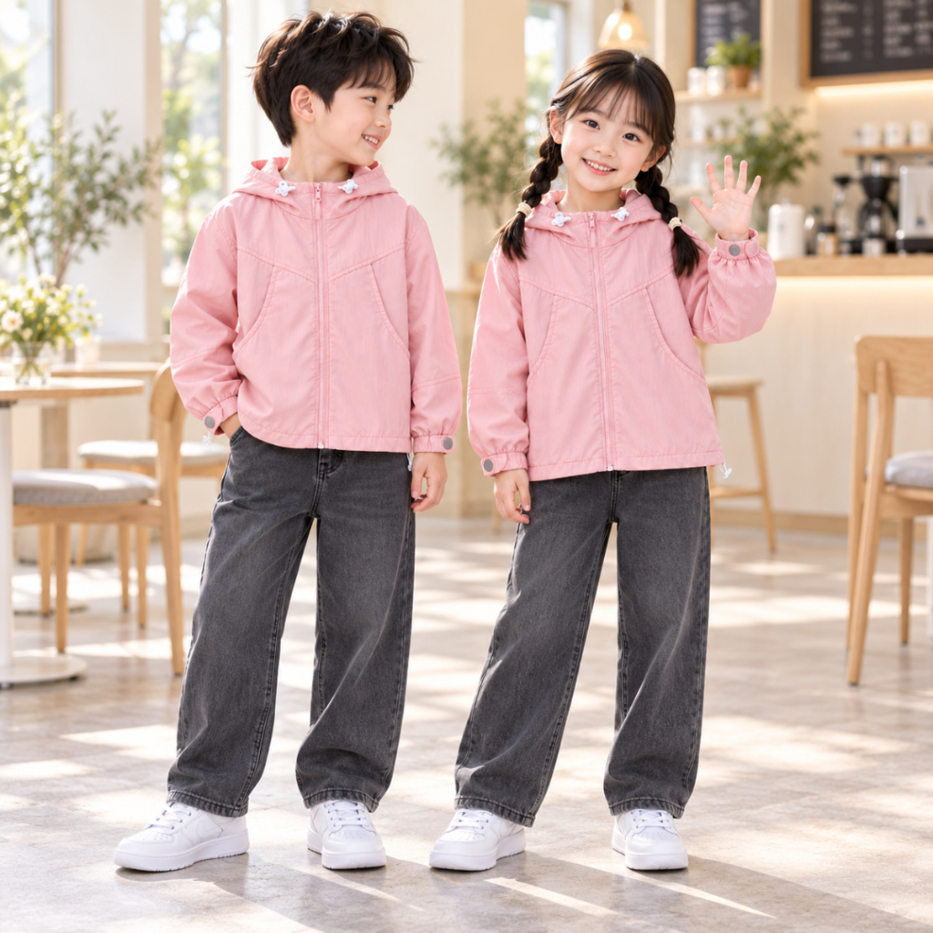 Áo gió cho bé trơn chất gió nhăn mềm - Loza Kids LJ096233_thumbnail_3