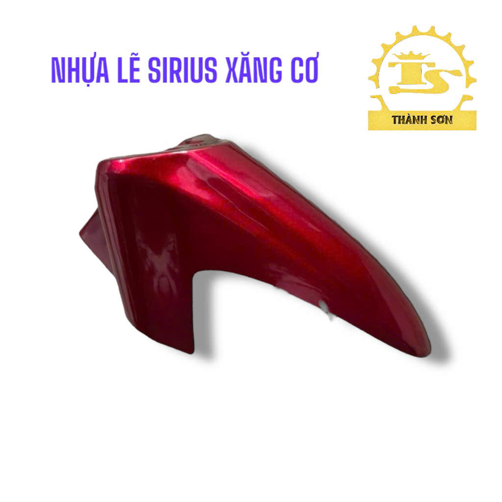 Bộ 2 món ốp sườn sau Sirius Xăng cơ - Nhựa ABS loại 1