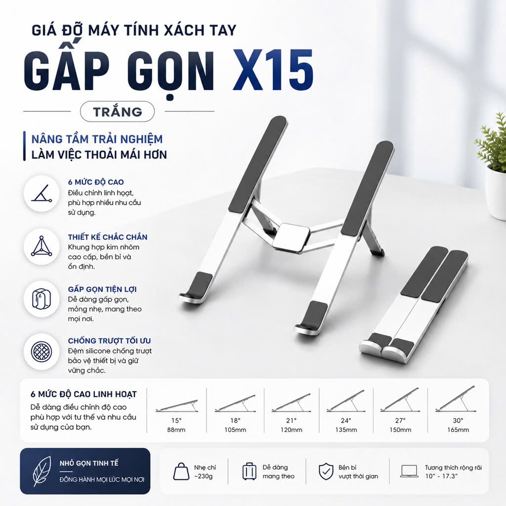 Giá đỡ laptop - X15