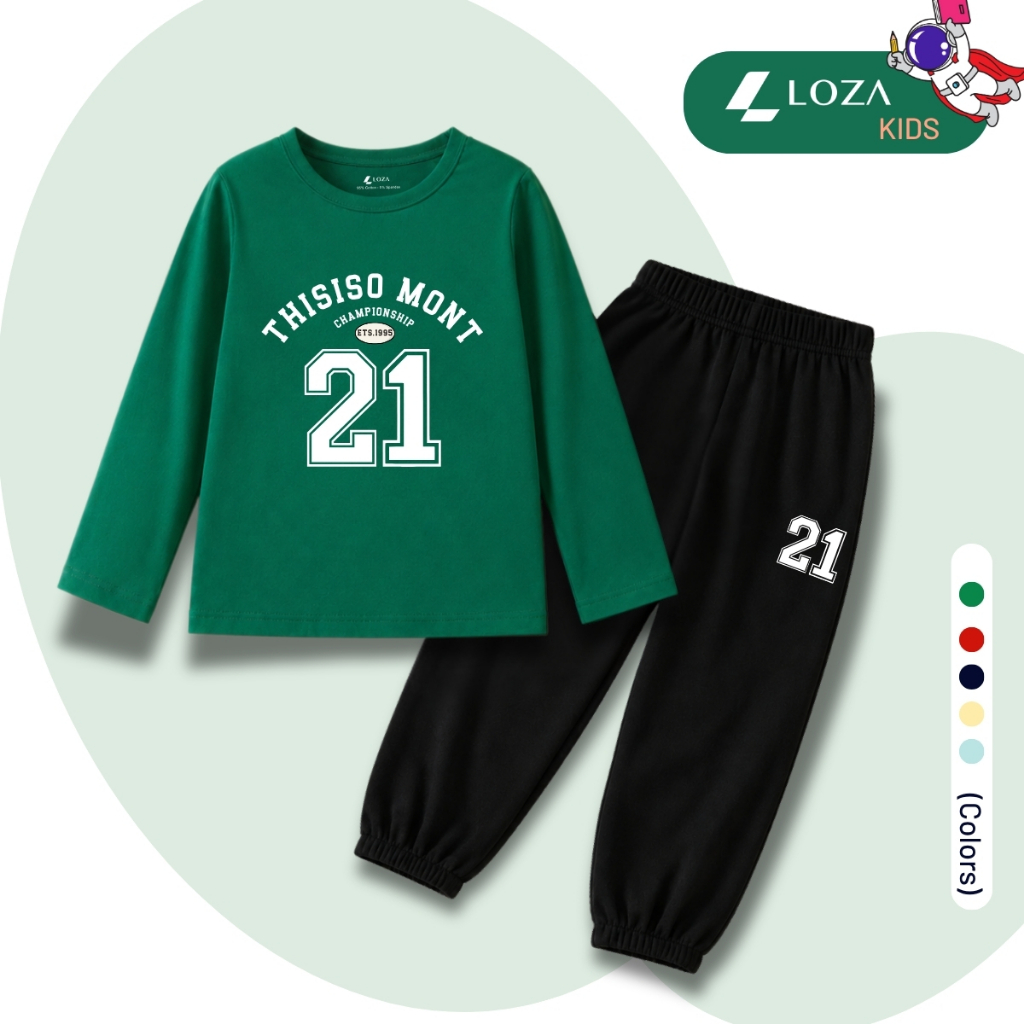 Set bộ Thu - Đông chất liệu cotton cho bé trai, bé gái in số 21 - Loza BW740_thumbnail_6