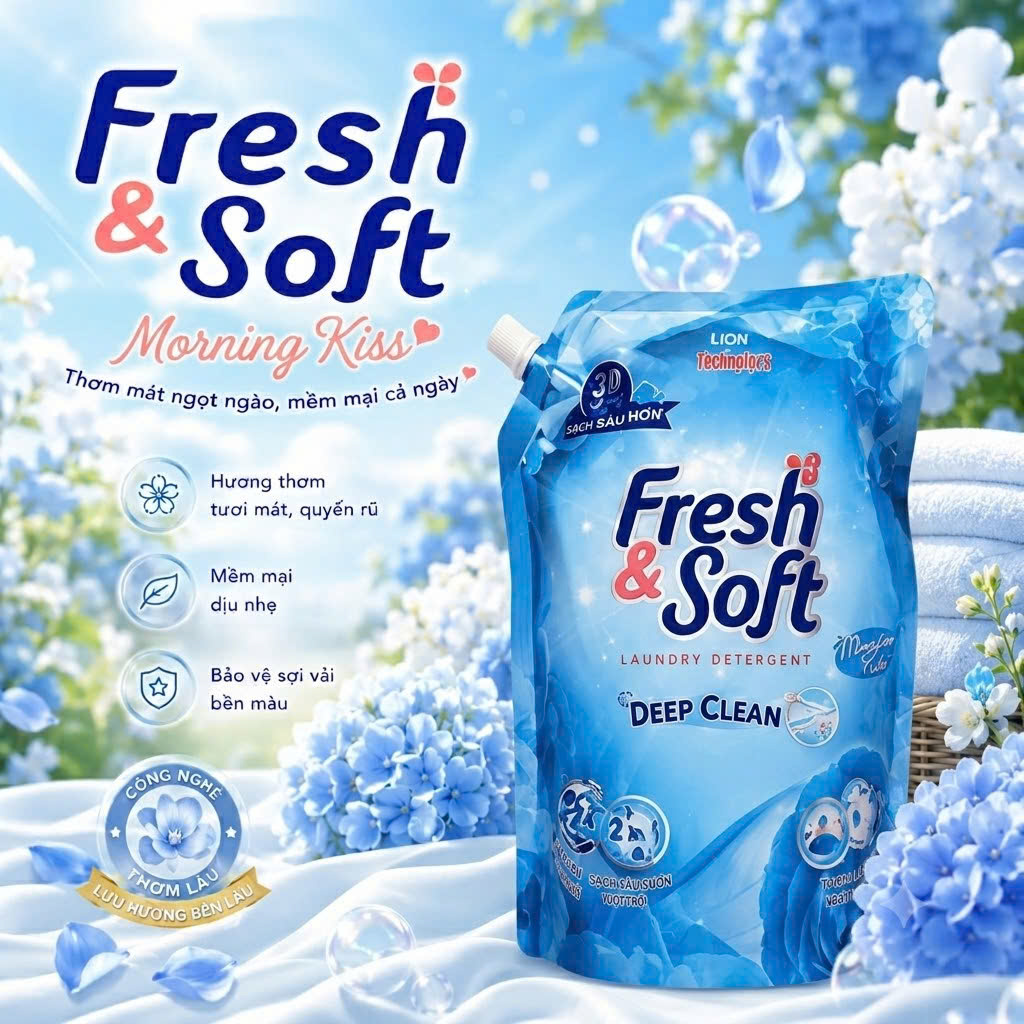 NƯỚC GIẶT XẢ FRESH & SOFT