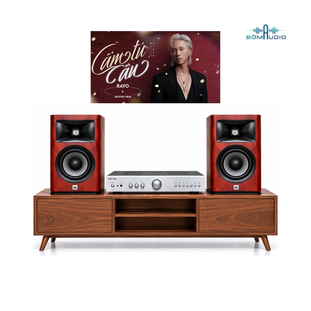 Combo Amply ROTEL A11 MKII + Loa Bookshelf JBL STUDIO 620 - ROJ1
