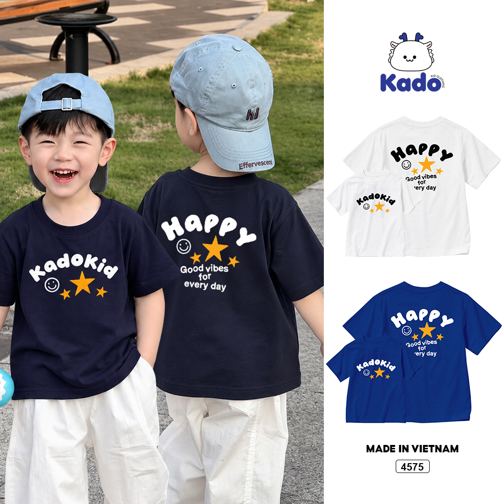 Áo thun trẻ em Kado hình ngôi sao phong cách vui nhộn 4575