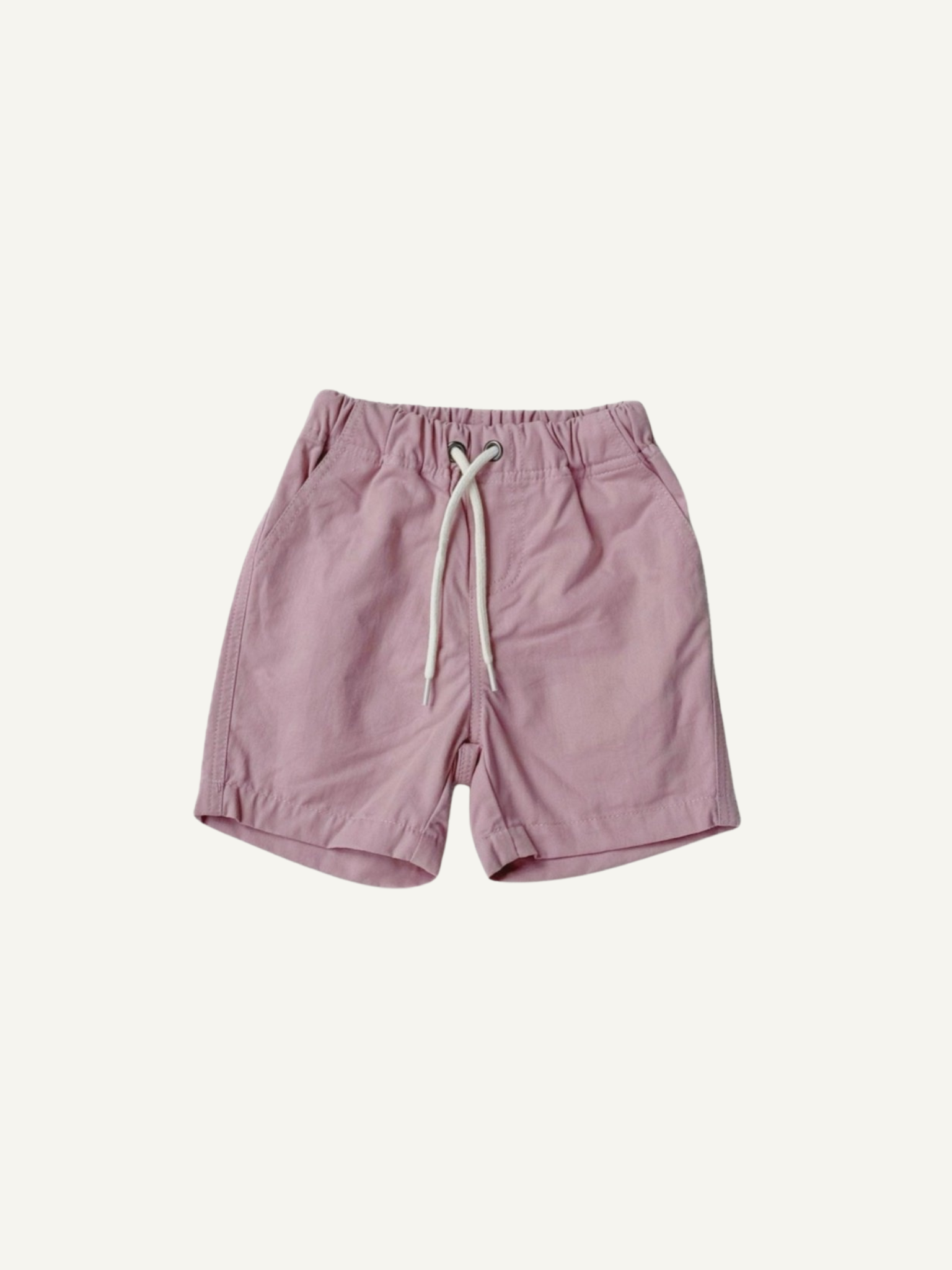 Kaki Cotton Shorts
