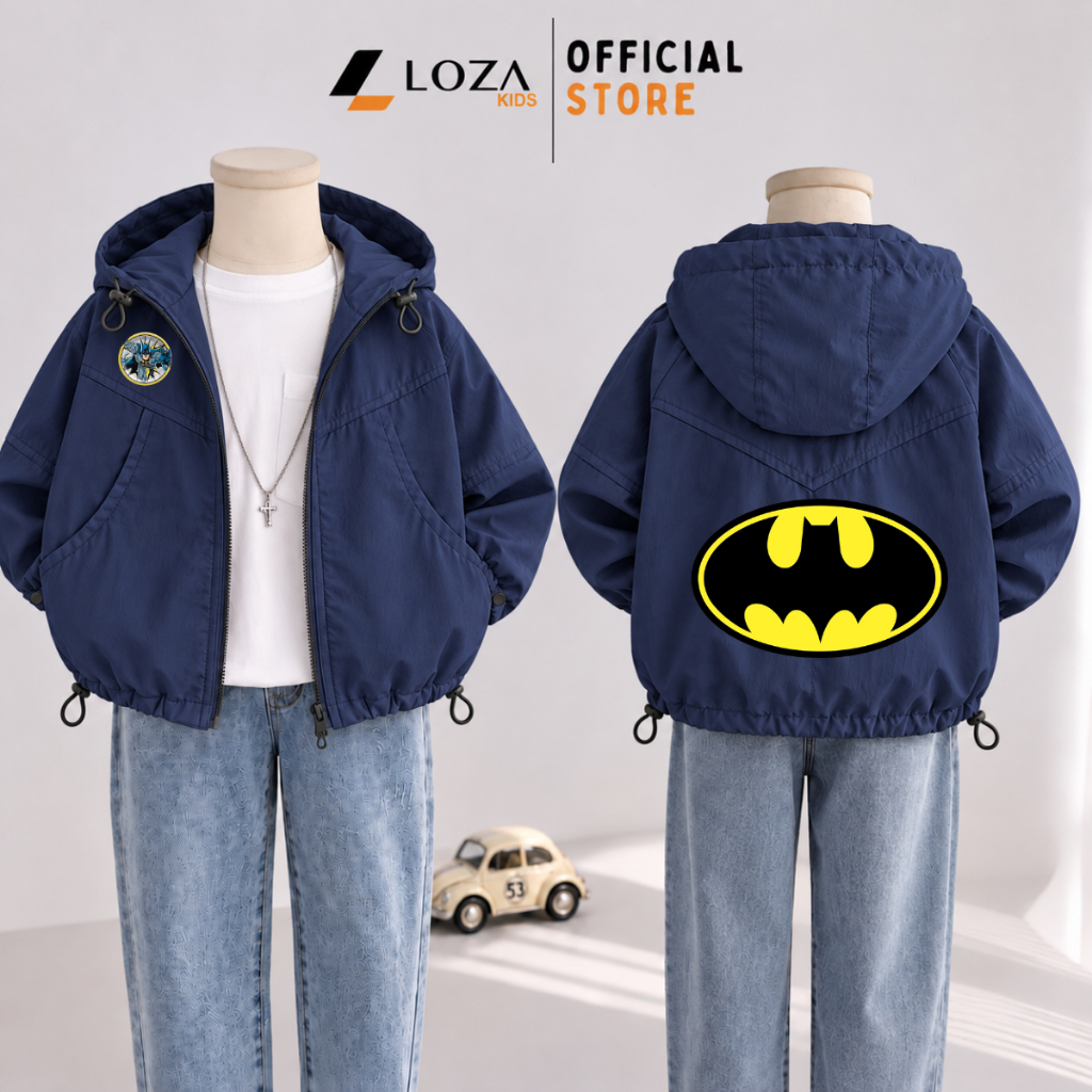 Áo gió bé trai hình Marvel, Spiderman- Loza Kids TA45-J001_thumbnail_10