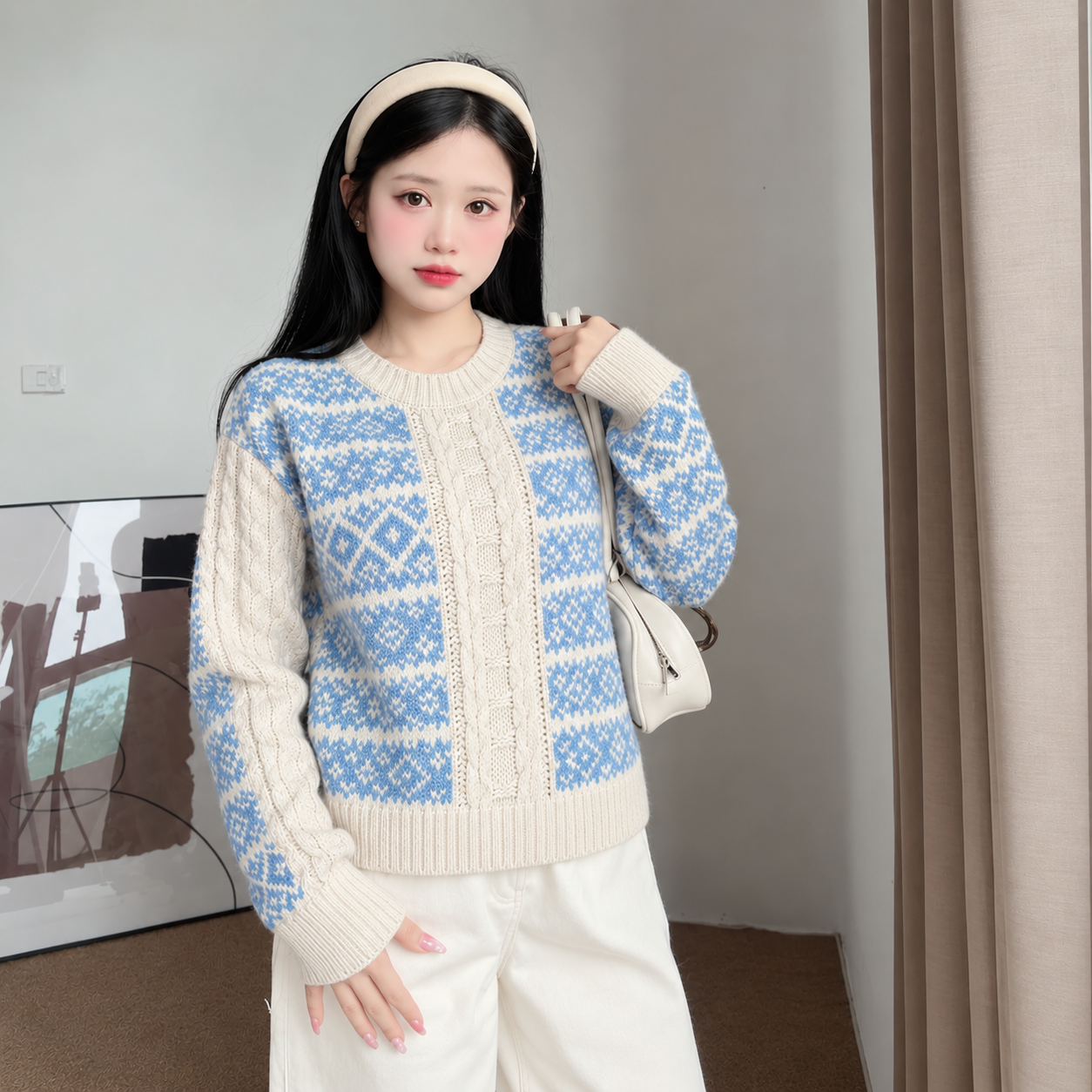 Áo Len Thừng Dệt