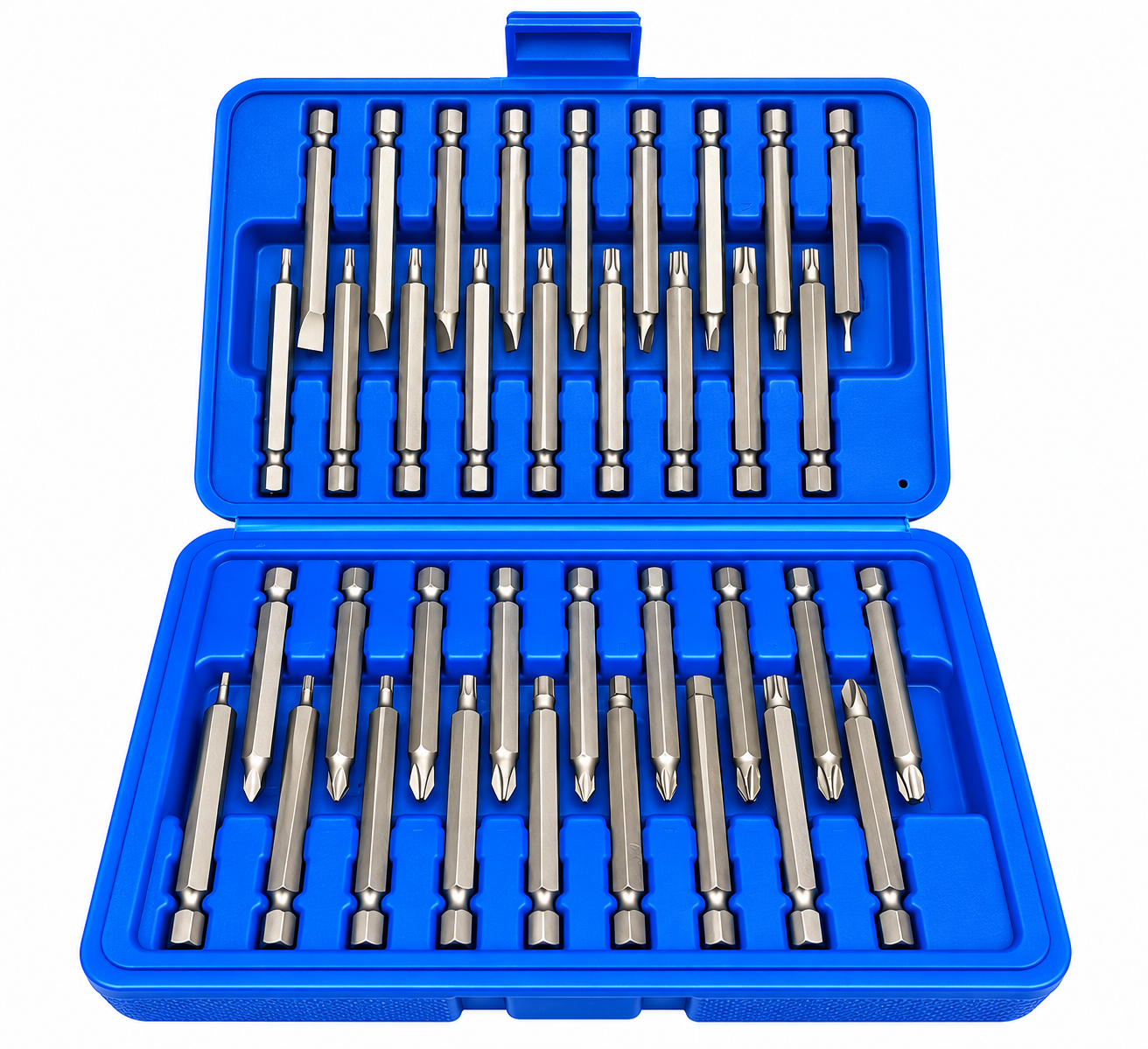 Bộ tháo vít chuôi lục giác 6.35mm, đầy đủ đầu vít đặc biệt và phổ thông_thumbnail_1