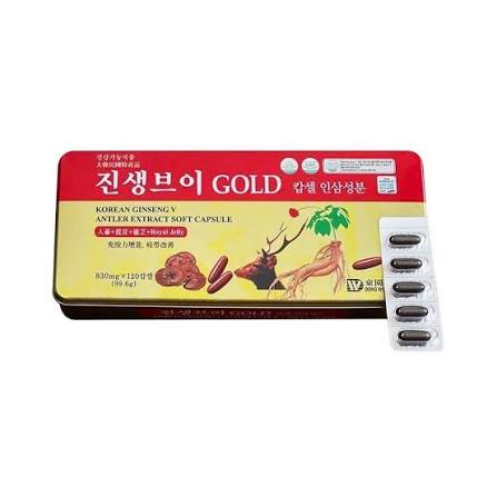Viên Đạm Sâm Vàng GOLD Hàn Quốc 120 viên_thumbnail_1