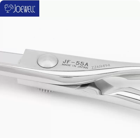 Kéo cắt tóc Joewell JF-55A / JF-60A lưỡi thẳng (Hàng order)_thumbnail_4