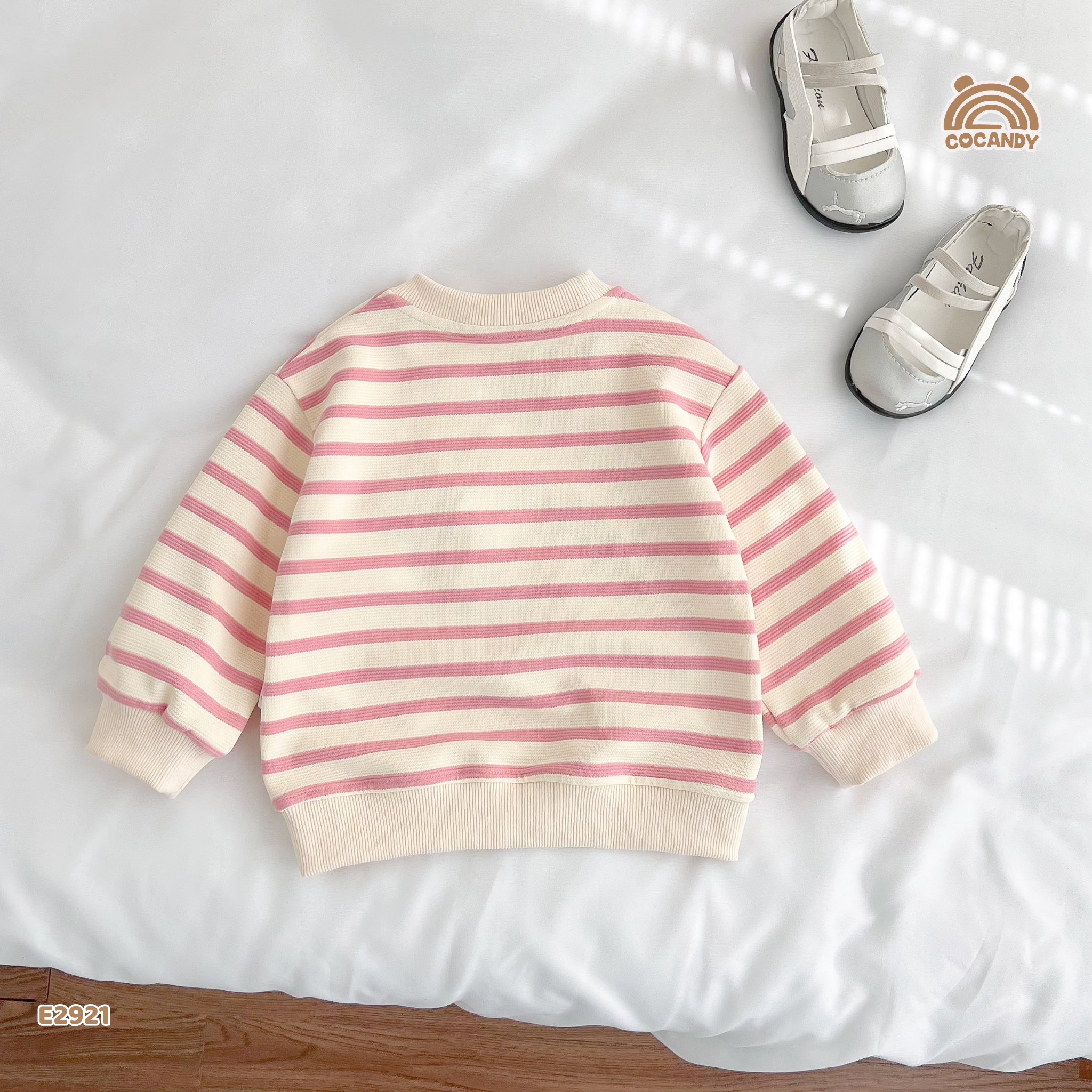 Áo dài kẻ HỒNG hình mây sao_thumbnail_2