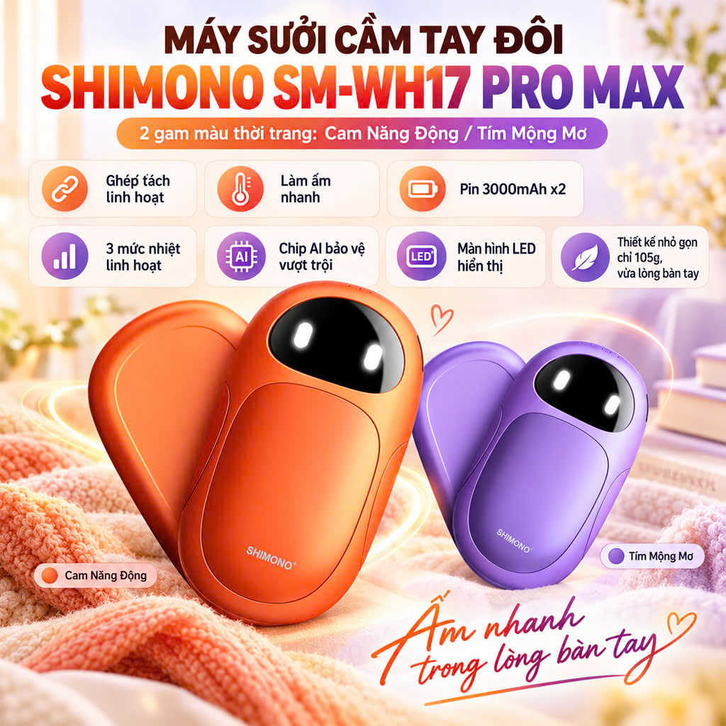 MÁY SƯỞI CẦM TAY ĐÔI SHIMONO