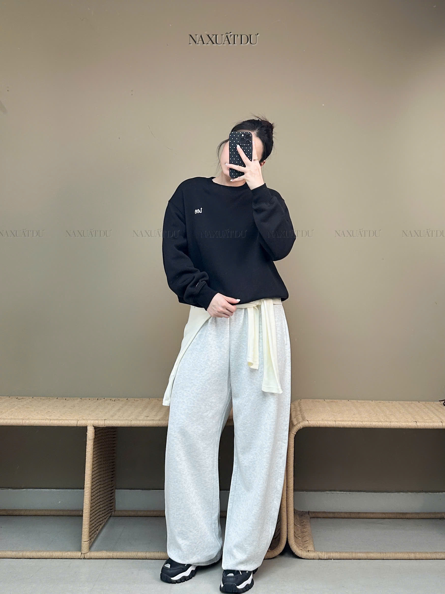 Quần nỉ suông UNISEX - Q327_thumbnail_2