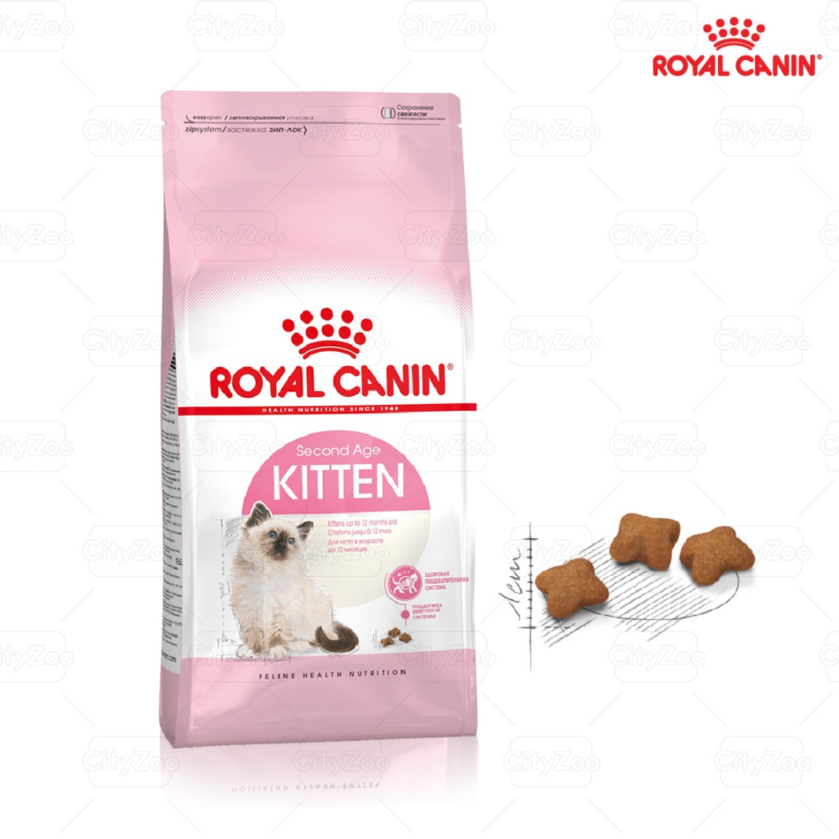 Thức ăn hạt mèo Royal Canin Kitten 36 Cho Mèo Con