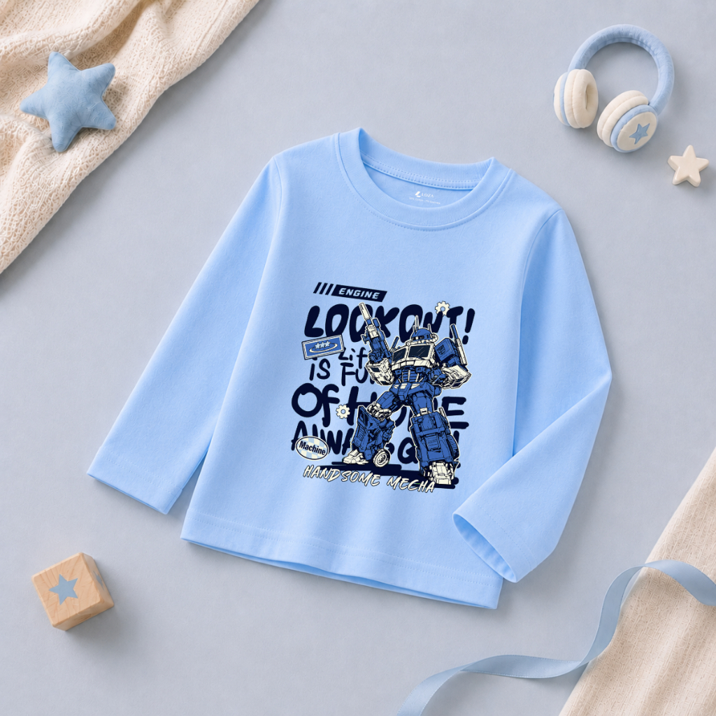 Áo thun dài tay bé trai nhiều hình in khỏe khoắn, năng động -  Loza Kids - KT012_thumbnail_5
