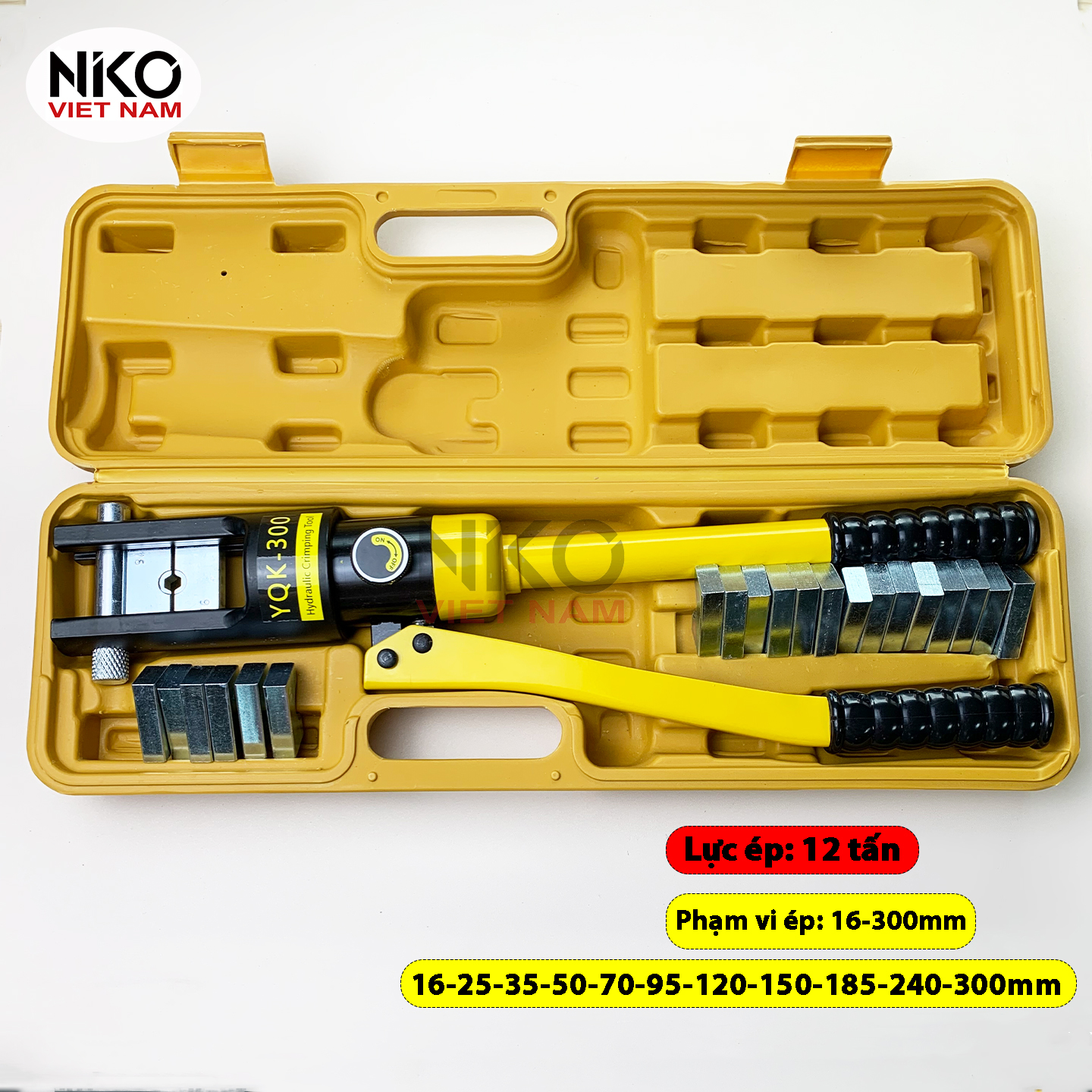 Kìm Bấm Cốt Thủy Lực YQK - Chữ C Ép Đầu Cốt Dây Cáp Điện_thumbnail_3