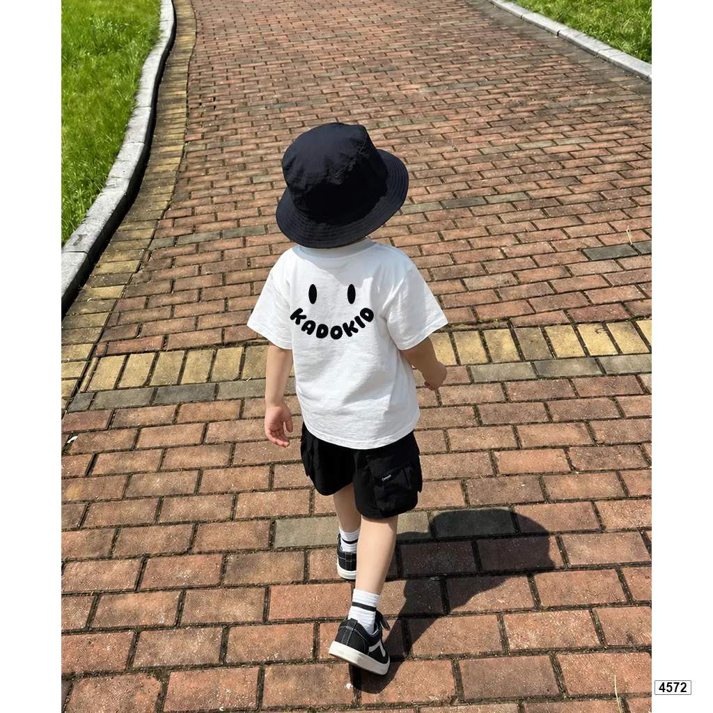 Áo thun trẻ em Kado hình mặt cười phong cách dễ thương 4572_thumbnail_7