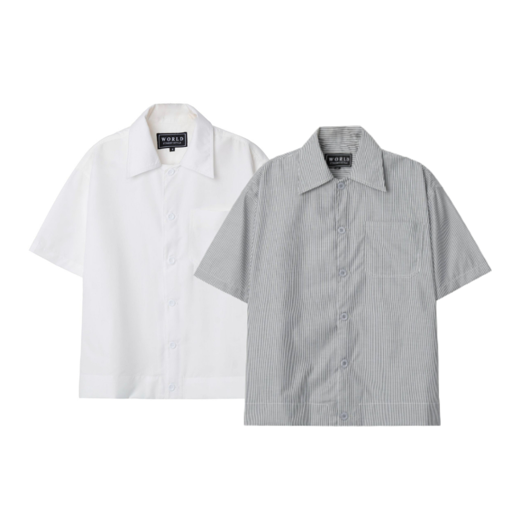 Áo Sơ Mi Nam Dáng Boxy, mẫu mới WSS 2023 | Boxy Shirts