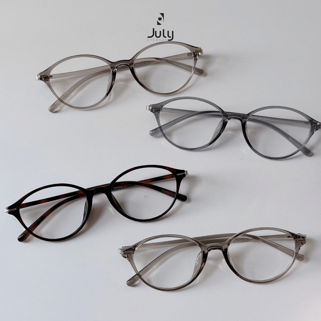 [EVER] Gọng Kính Form Oval Chất Liệu Nhựa Dẻo