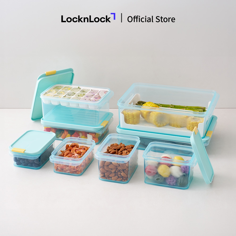 Hộp trữ đông và đựng thực phẩm LocknLock Freezer Fit dùng được tủ đông, lò vi sóng, máy rửa chén Nhiều kích thước