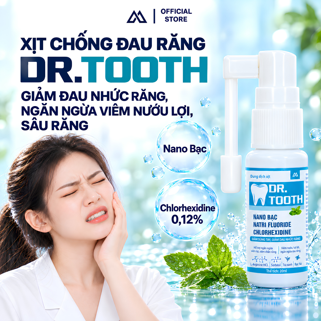 Dung dịch xịt Dr. tooth