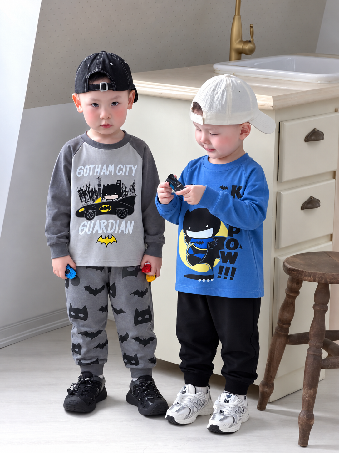C21 SET 2 BỘ DÀI TAY DƠI GOTHAM CITY - A100.454